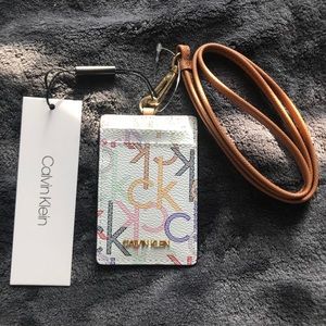 Calvin Klein ID lanyard